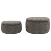 Core Living 2 Piece Therese Ottoman Set