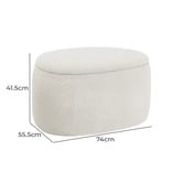 Core Living 2 Piece Therese Ottoman Set