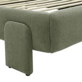Core Living Xavier Chenille Bed Frame