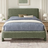 Core Living Xavier Chenille Bed Frame