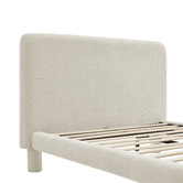 Core Living Leon Chenille Bed Frame