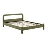 Core Living Ronan Chenille Queen Bed Frame