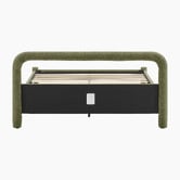 Core Living Ronan Chenille Queen Bed Frame