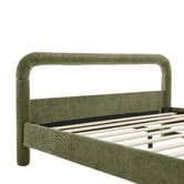 Core Living Ronan Chenille Queen Bed Frame