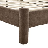 Core Living Ronan Chenille Queen Bed Frame
