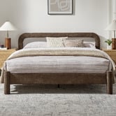 Core Living Ronan Chenille Queen Bed Frame