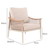 Core Living 5 Seater Charlie Outdoor Lounge Set