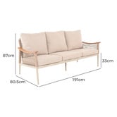 Core Living 5 Seater Charlie Outdoor Lounge Set