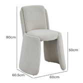 Core Living Xerxes Velvet Dining Chairs