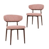 Core Living Bruin Chenille Dining Chairs