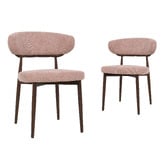 Core Living Bruin Chenille Dining Chairs