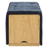 Core Living Otway Chenille Storage Ottoman