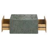 Core Living Otway Chenille Storage Ottoman