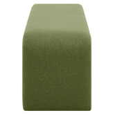 Core Living 3 Piece Avalon Velvet Bench &amp; Storage Ottoman Set