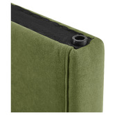 Core Living 3 Piece Avalon Velvet Bench &amp; Storage Ottoman Set