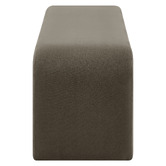 Core Living 3 Piece Avalon Velvet Bench &amp; Storage Ottoman Set