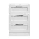 Core Living Morana 3 Drawer Bedside Table