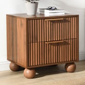 Core Living Leanne 2 Drawer Bedside Table