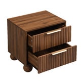 Core Living Leanne 2 Drawer Bedside Table