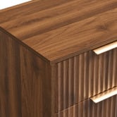 Core Living Leanne 2 Drawer Bedside Table