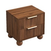 Core Living Leanne 2 Drawer Bedside Table