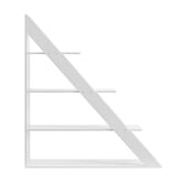 Core Living Elysia 4 Tier Ladder Shelf