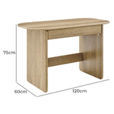 Core Living Dani 1 Drawer Desk