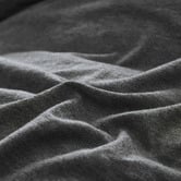 Violette Casa Black Wonder Jersey Cotton Quilt Cover Set