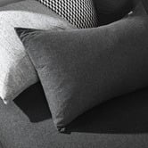 Violette Casa Black Wonder Jersey Cotton Quilt Cover Set
