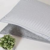 Violette Casa Grey Noah Cotton Quilt Cover Set