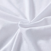 Violette Casa White Wonder Jersey Cotton Quilt Cover Set