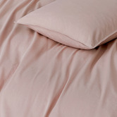 Violette Casa Pink Ava Vintage Washed Cotton Quilt Cover Set