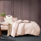 Violette Casa Pink Wonder Jersey Cotton Quilt Cover Set