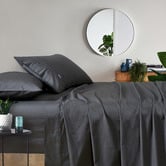 Violette Casa Ava Vintage Washed Cotton Sheet Set