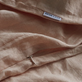 Violette Casa Pink Clark French Linen Quilt Cover Set