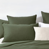 Violette Casa Ava Vintage Washed Cotton Standard Pillowcases