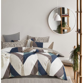 Violette Casa Lewis Cotton Quilt Cover Set