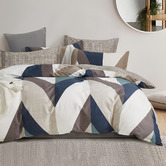 Violette Casa Lewis Cotton Quilt Cover Set