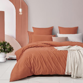 Violette Casa Ava Vintage Washed Cotton Standard Pillowcases