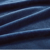 Violette Casa Navy Blue Dania Teddy Sherpa Quilt Cover Set