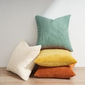 Violette Casa 4 Piece Ardian Corduroy Velvet Cushion Cover Set