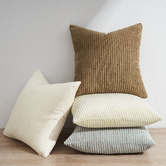 Violette Casa 4 Piece Ardian Corduroy Velvet Cushion Cover Set