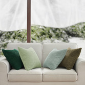 Violette Casa 4 Piece Ardian Corduroy Velvet Cushion Cover Set