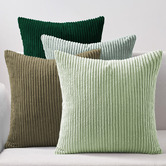 Violette Casa 4 Piece Ardian Corduroy Velvet Cushion Cover Set