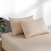Violette Casa Ava Vintage Washed Cotton Fitted Sheet Set