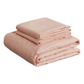 Violette Casa Ava Vintage Washed Cotton Fitted Sheet Set