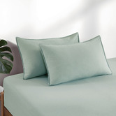 Violette Casa Nezza Vintage Washed Microfibre Fitted Sheet Set