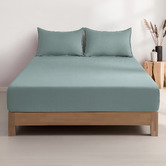Violette Casa Nezza Vintage Washed Microfibre Fitted Sheet Set