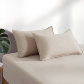 Violette Casa Nezza Vintage Washed Microfibre Fitted Sheet Set