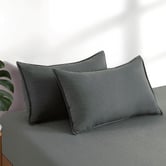 Violette Casa Nezza Vintage Washed Microfibre Fitted Sheet Set